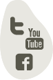Redes sociais: Twitter,  YouTube, IN, FaceBook